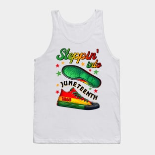 Steppin into Juneteenth  2024 Tank Top